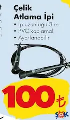 SLAZENGER ÇELİK ATLAMA İPİ 3 M SLAZENGER ÇELİK ATLAMA İPİ 3 M